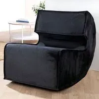 Alamosa Fabric Armchair - Black