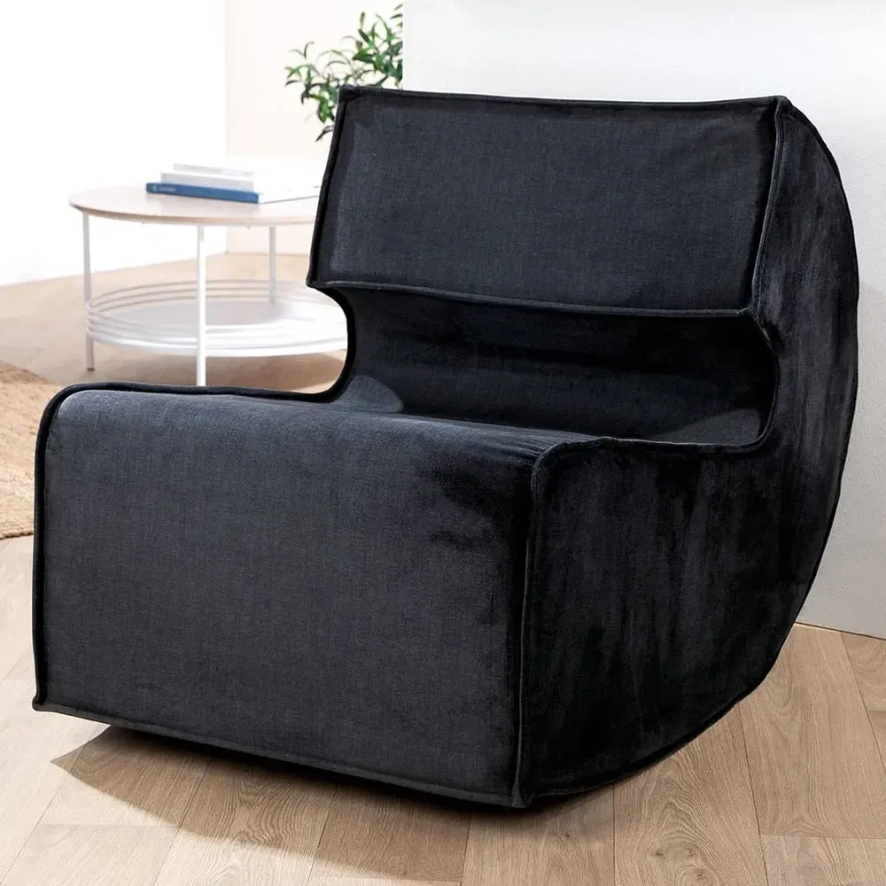 Alamosa Fabric Armchair - Black