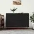 Alamosa Sideboard with 2 Doors 2 Drawers - Black