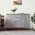 Alamosa Sideboard with 2 Doors 2 Drawers - Grey
