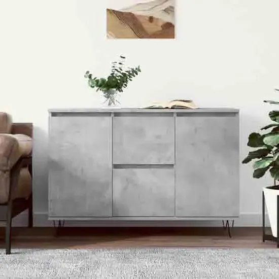 Alamosa Sideboard with 2 Doors 2 Drawers - Grey