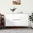Alamosa Sideboard with 2 Doors 2 Drawers - White