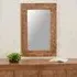 Alaro Wall Mirror - Oak, Mangowood