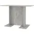 Alayka Rectangular Dining Table - Concrete Effect