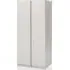 Albany 2-Door Wardrobe - Stone, MDF