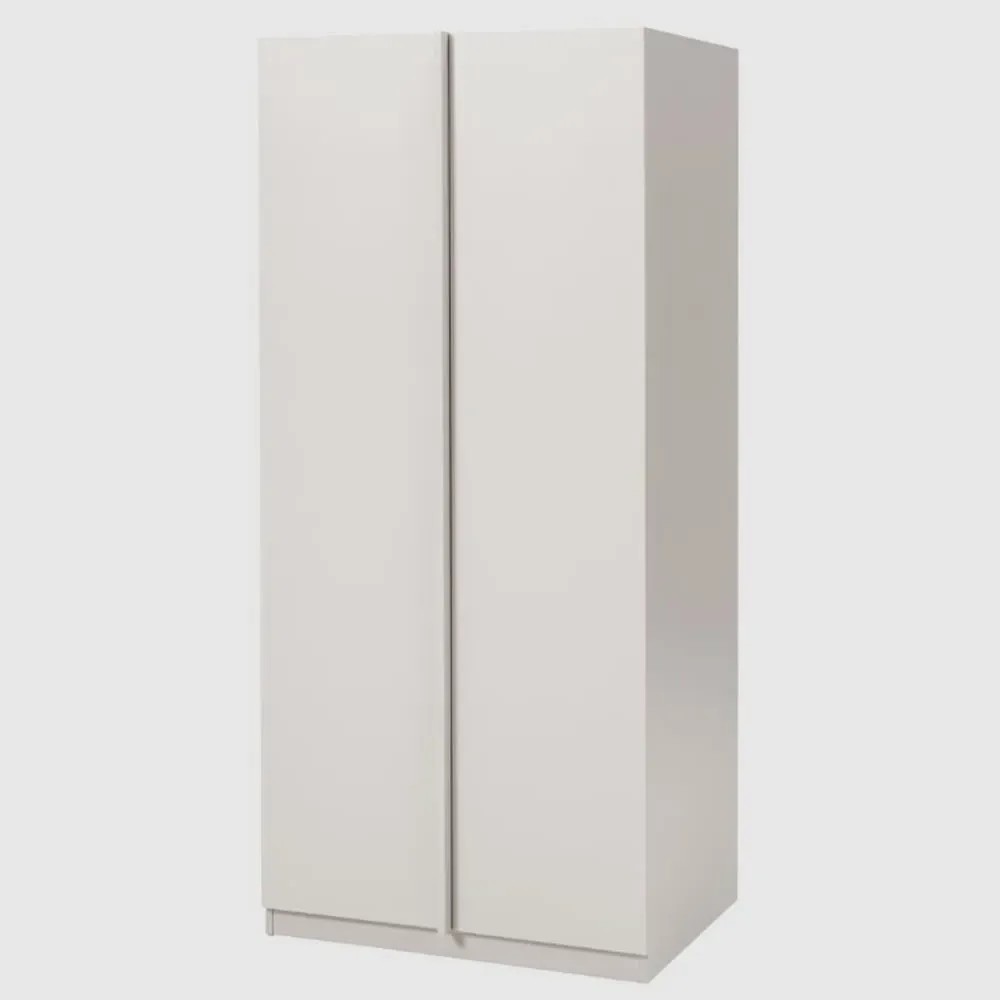 Albany 2-Door Wardrobe - Stone, MDF