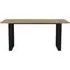 Albany Dining Table - Russet, Black