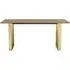 Albany Dining Table - Russet, Gold