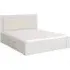 Albany King Size Divan Bed with LED - Silk, White