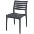 Albany Outdoor Side Chair - Grey, Polypropylene