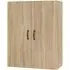 Albany Wall Storage Cabinet with 2 Doors - Sonoma Oak