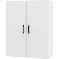 Albany Wall Storage Cabinet with 2 Doors - White