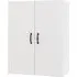 Albany Wall Storage Cabinet with 2 Doors - White