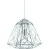 Albion Geometric Cage Pendant Light - Chrome