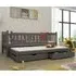 Alcoa Day Bed with Trundle - Graphite, Wood