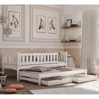 Alcoa Day Bed without Trundle - White, Wood