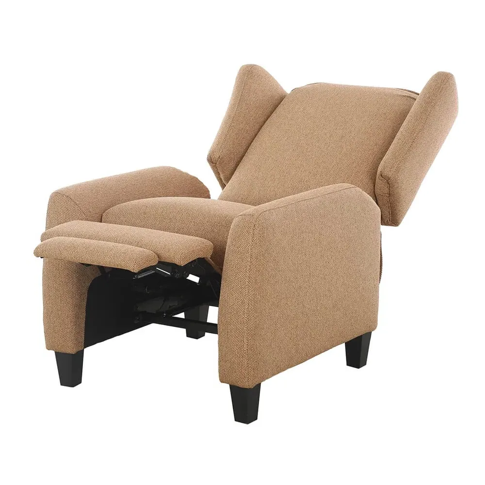 Alcoa Pushback Recliner Chair - Rust, Fabric image