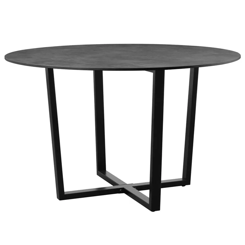 Aldgate Large Square Dining Table - Anthracite, Laminate