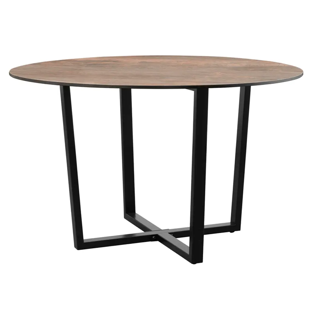 Aldgate Large Square Dining Table - Vintage Copper, Laminate
