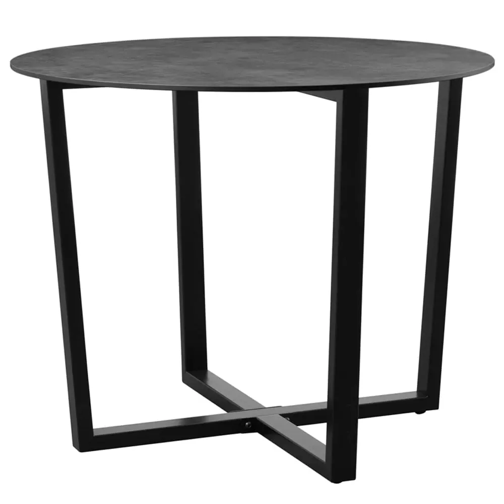 Aldgate Small Square Dining Table - Anthracite, Laminate