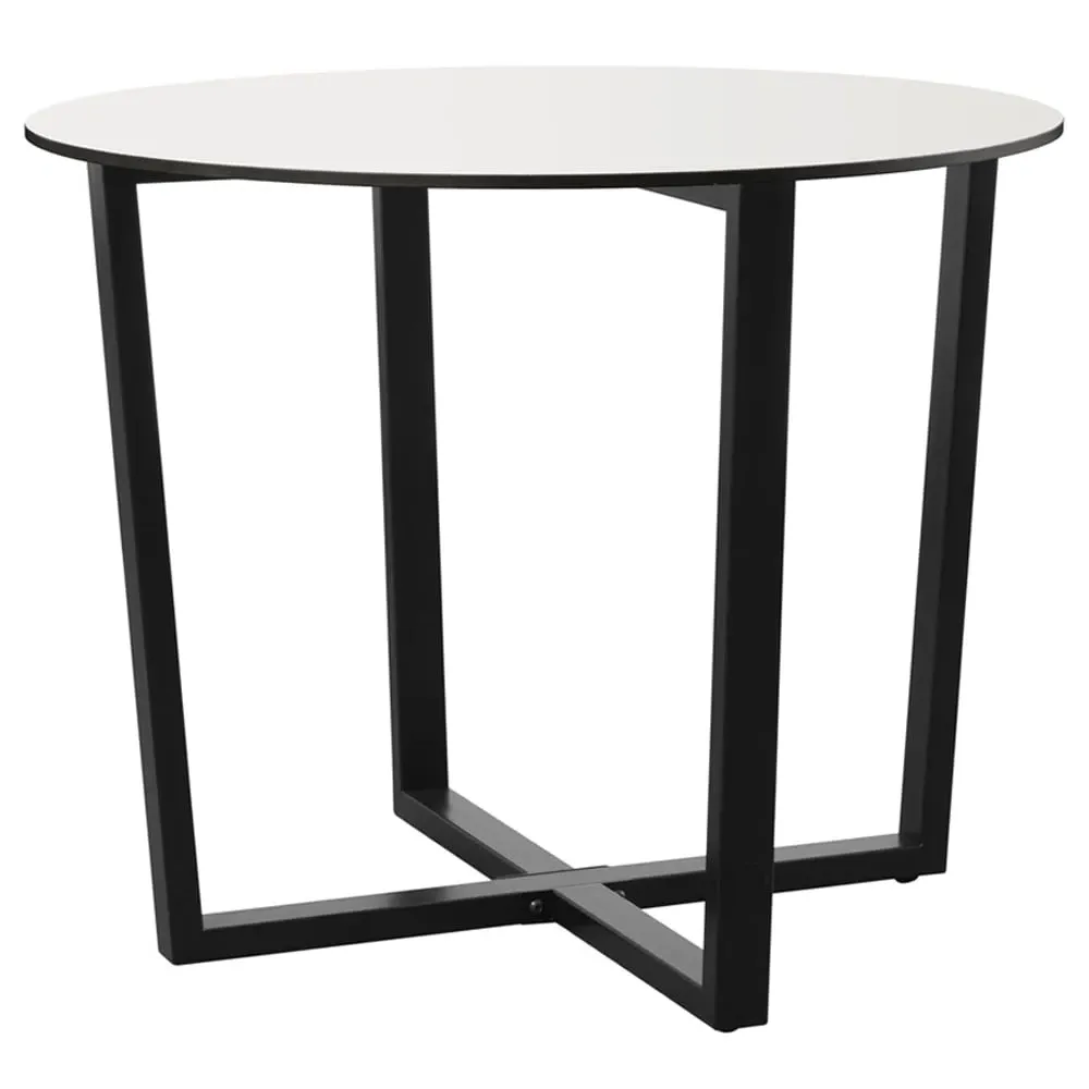 Aldgate Small Square Dining Table - White, Laminate image