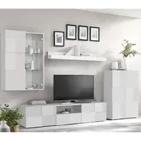 Aleta Living Room Furniture Set - White
