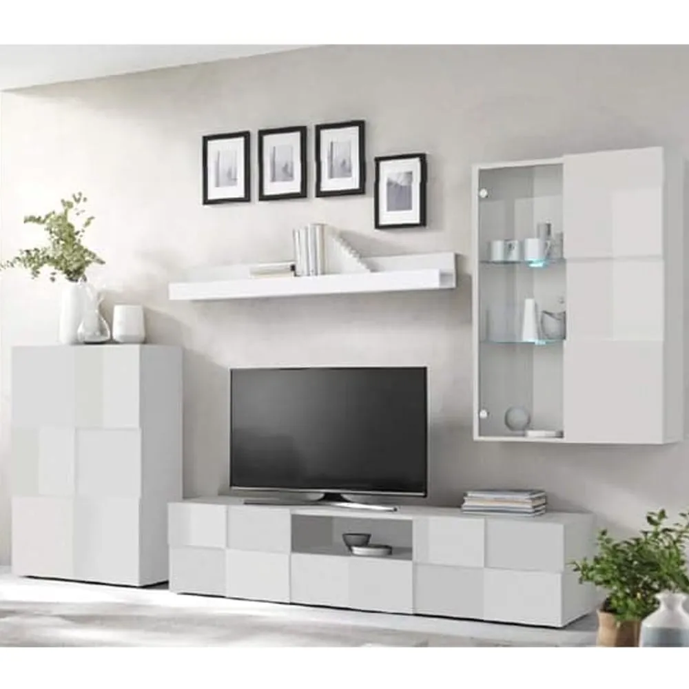 Aleta Living Room Furniture Set - White