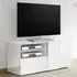 Aleta TV Stand with 1 Door 1 Drawer - White