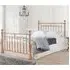 Alexander Double Bed Frame - Rose Gold, Metal