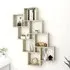 Alexey Cube Wall Shelf - Sonoma Oak, Engineered Wood