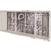 Alexia Wall Mounted Shelf - White Washed, MDF