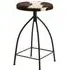 Algieba Cowhide Bar Stool - Brown