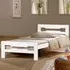 Algona Single Bed Frame - White