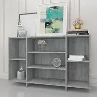Algot 4-Shelf Shelving Unit - Grey, Engineered Wood
