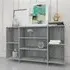 Algot 4-Shelf Shelving Unit - Grey, Engineered Wood
