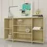 Algot 4-Shelf Shelving Unit - Sonoma Oak, Engineered Wood