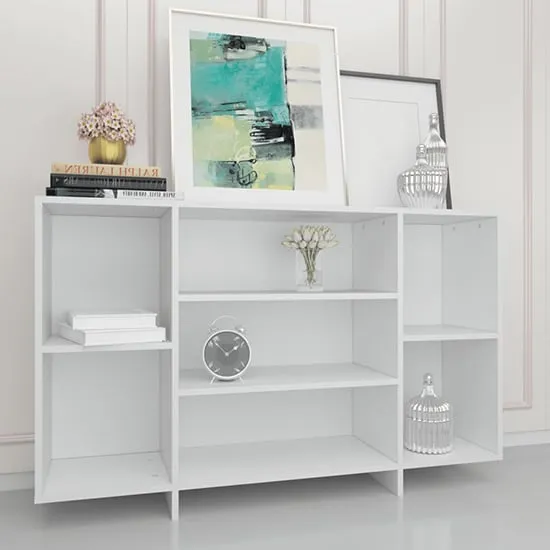 Algot 4-Shelf Shelving Unit - White, Engineered Wood
