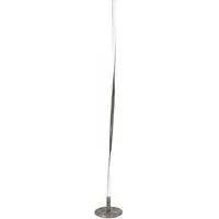 Alimos Tall Twist Floor Lamp - Satin Nickel