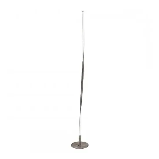 Alimos Tall Twist Floor Lamp - Satin Nickel image