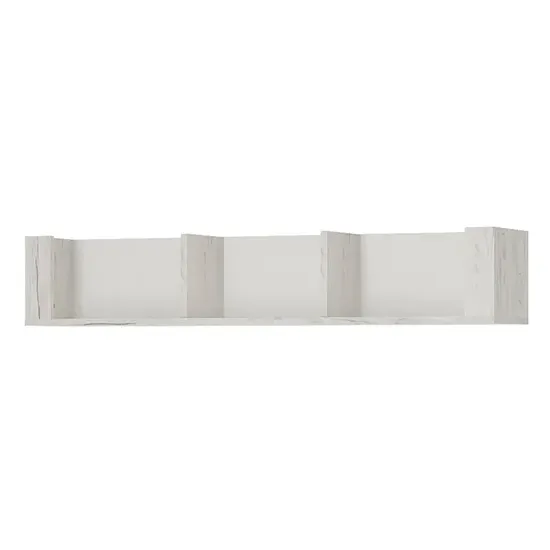 Alink Large Wall Shelf - White, Wood product