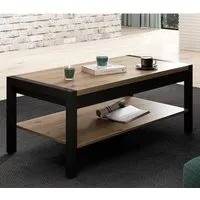 Aliso Coffee Table with Undershelf - Taurus Oak