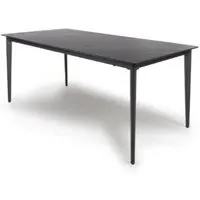 Aliso Large Dining Table - Black, Sintered Stone