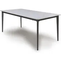 Aliso Large Dining Table - White, Sintered Stone