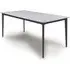 Aliso Large Dining Table - White, Sintered Stone