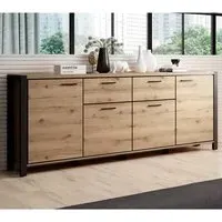 Aliso Large Sideboard with Storage - Taurus Oak