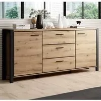 Aliso Sideboard with Storage - Taurus Oak