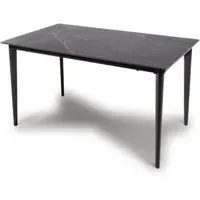 Aliso Small Dining Table - Black, Sintered Stone