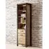 Aliso Tall Shelving Cabinet with LED - Taurus Oak