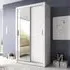 Aliso Wardrobe with 2 Sliding Doors - White