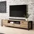Aliso Wide TV Stand with Storage - Taurus Oak